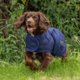 Weatherbeeta Comfitec Deluxe Diamond Quilt Dog Coat #colour_navy