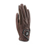Shires Aubrion Aachen Child's Riding Gloves #colour_brown