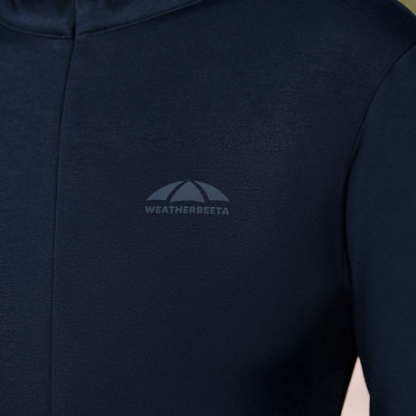 Weatherbeeta Ladies Copper 1/2 Zip Long Sleeve Mid-Layer #colour_navy