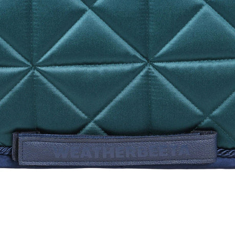 Weatherbeeta Satin Luxe Air-Tec Dressage Saddle Pad #colour_forest-green