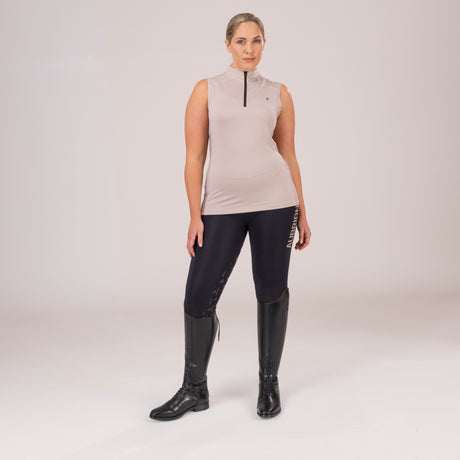 Shires Aubrion Ladies React Sleeveless Base Layer #colour_sand