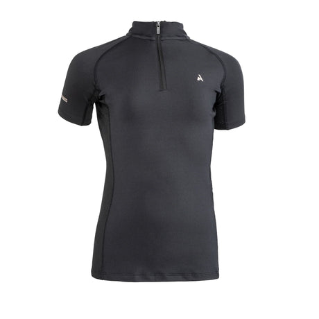 Shires Aubrion Young Rider React Short Sleeve Base Layer #colour_shadow