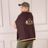 Shires Aubrion Ladies Team Sweatshirt #colour_umber