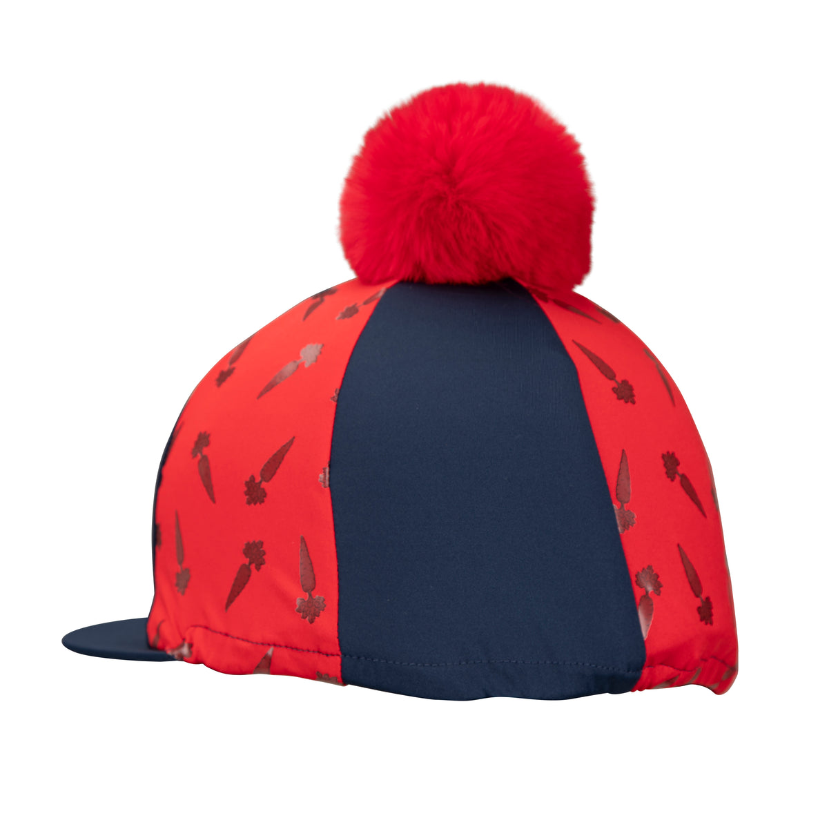 Shires Winnie & Me Hat Silk #colour_navy-red