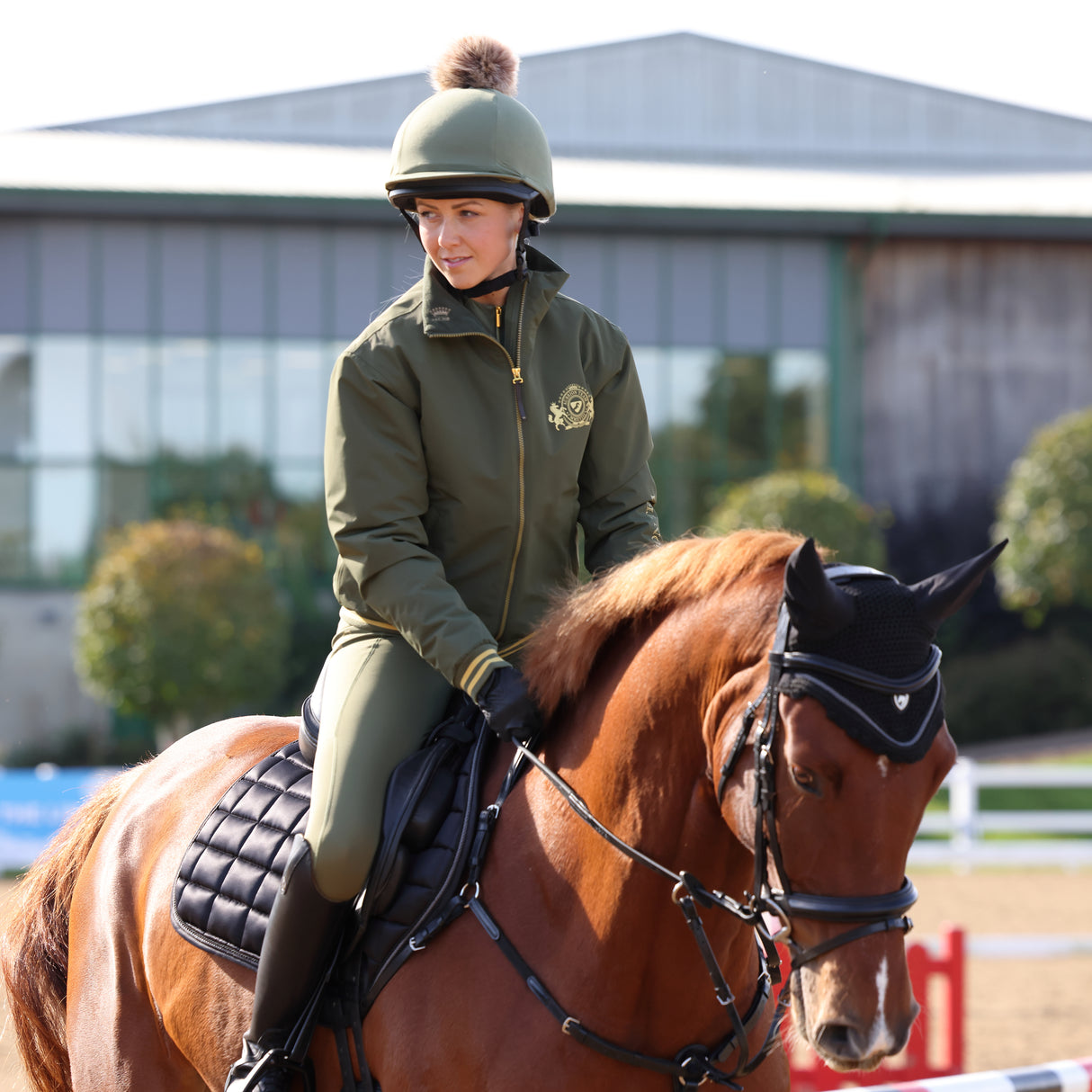 Shires Aubrion Ladies Team Blouson #colour_moss