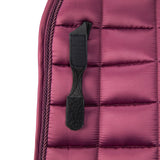 Shires ARMA Eltar Satin Dressage Saddlecloth #colour_black-cherry