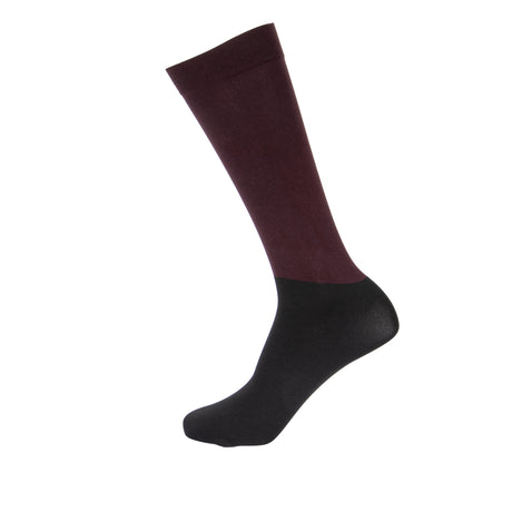 Shires Aubrion Eltar Socks #colour_black-cherry