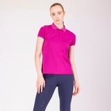 Shires Aubrion Ladies React Tech Polo #colour_fuchsia