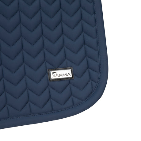 Shires ARMA Elegance 3.0 Jump Saddlecloth #colour_navy