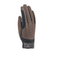 Shires Aubrion Stratos Children's Riding Gloves #colour_brown