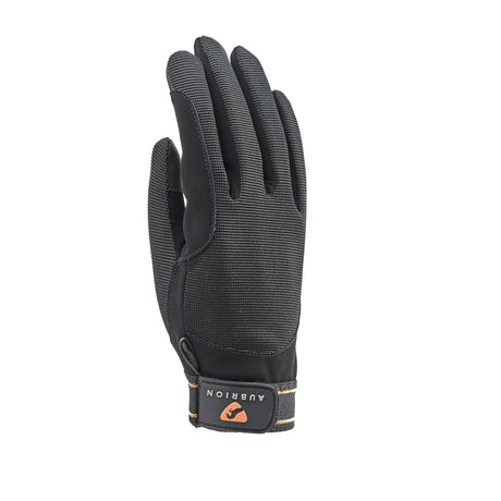 Aubrion Stratos SportFit Riding Gloves #colour_black