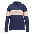 Shires Aubrion Equestrian Button Sweatshirt #colour_midnight-taupe