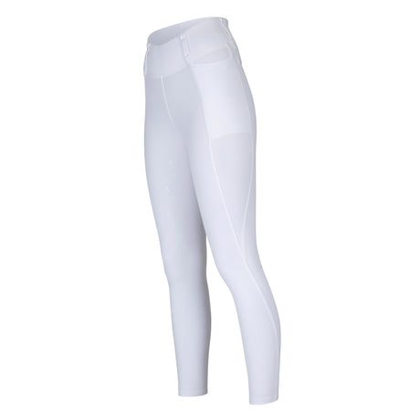 Shires Aubrion Optima MX Riding Tights #colour_white