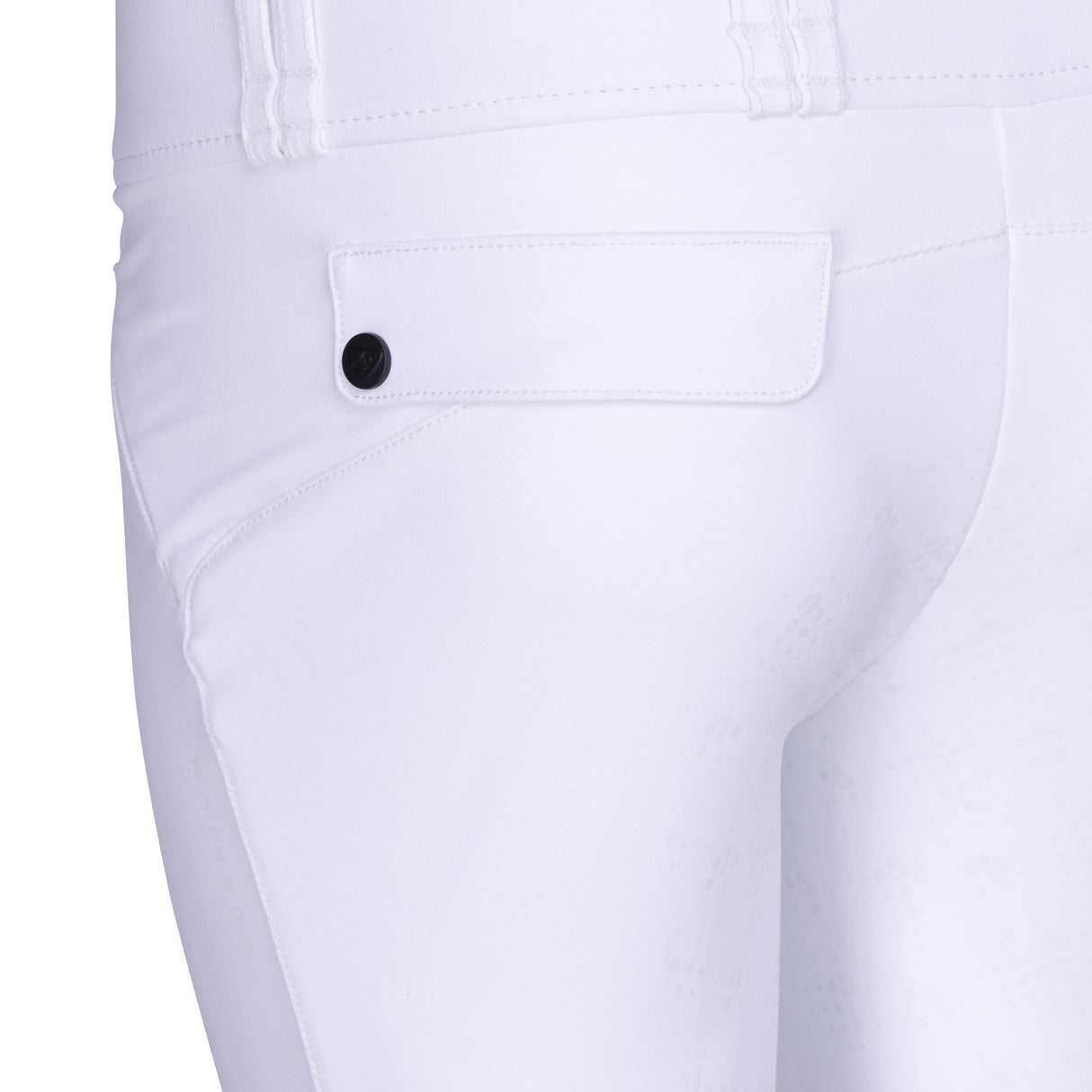 Shires Aubrion Optima MX Breeches - Young Rider #colour_white