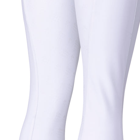 Shires Aubrion Optima LX Breeches - Young Rider #colour_white