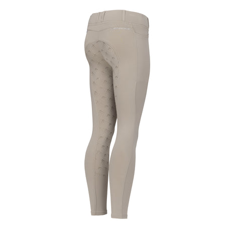 Shires Aubrion Optima LX Riding Tights - Young Rider #colour_beige
