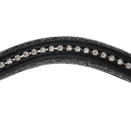Shires Velociti RAPIDA Micro Mixed Diamante Browband #colour_black