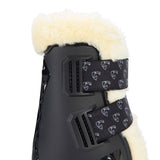 Shires ARMA Carbon Pro SupaFleece Fetlock Boots #colour_black