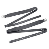 Shires Velociti RAPIDA Wide Stirrup Leathers #colour_black