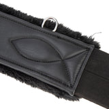 Shires Velociti LUSSO Anatomical SupaFleece Girth #colour_black