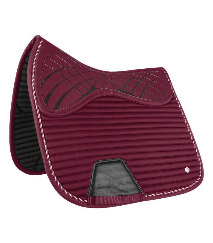 Waldhausen Riga Saddle Pad #colour_velvet-red