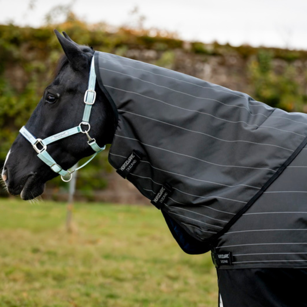 Horseware Ireland Amigo 1200D FieldSafe Reflectech Plus 50g Turnout Rug #colour_black-reflective-black