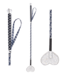 Waldhausen Lucky Heart Kids Whip With Silver Heart Clap #colour_night-blue
