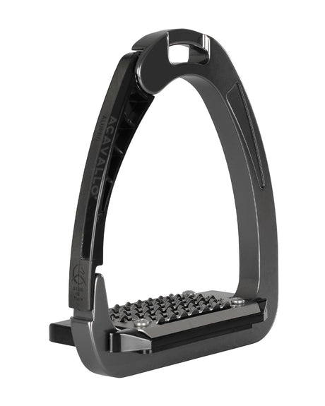 Acavallo Arena AluPro Stirrups #colour_titanium