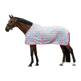 HKM Fly Rug -Naples- #colour_magenta-aqua