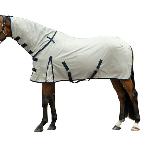 HKM Fly Rug with Detachable Neck -Rain II- #colour_grey