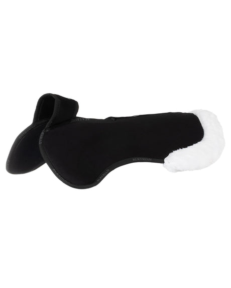 Acavallo Pad Piuma-FS WFS-FS Pocket Suede Flat #colour_black-natural