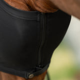 HKM Anti-Fly Mask -Elastic- with Nose #colour_black