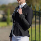 HKM Ladies Competition Jacket -Crystal- #colour_black