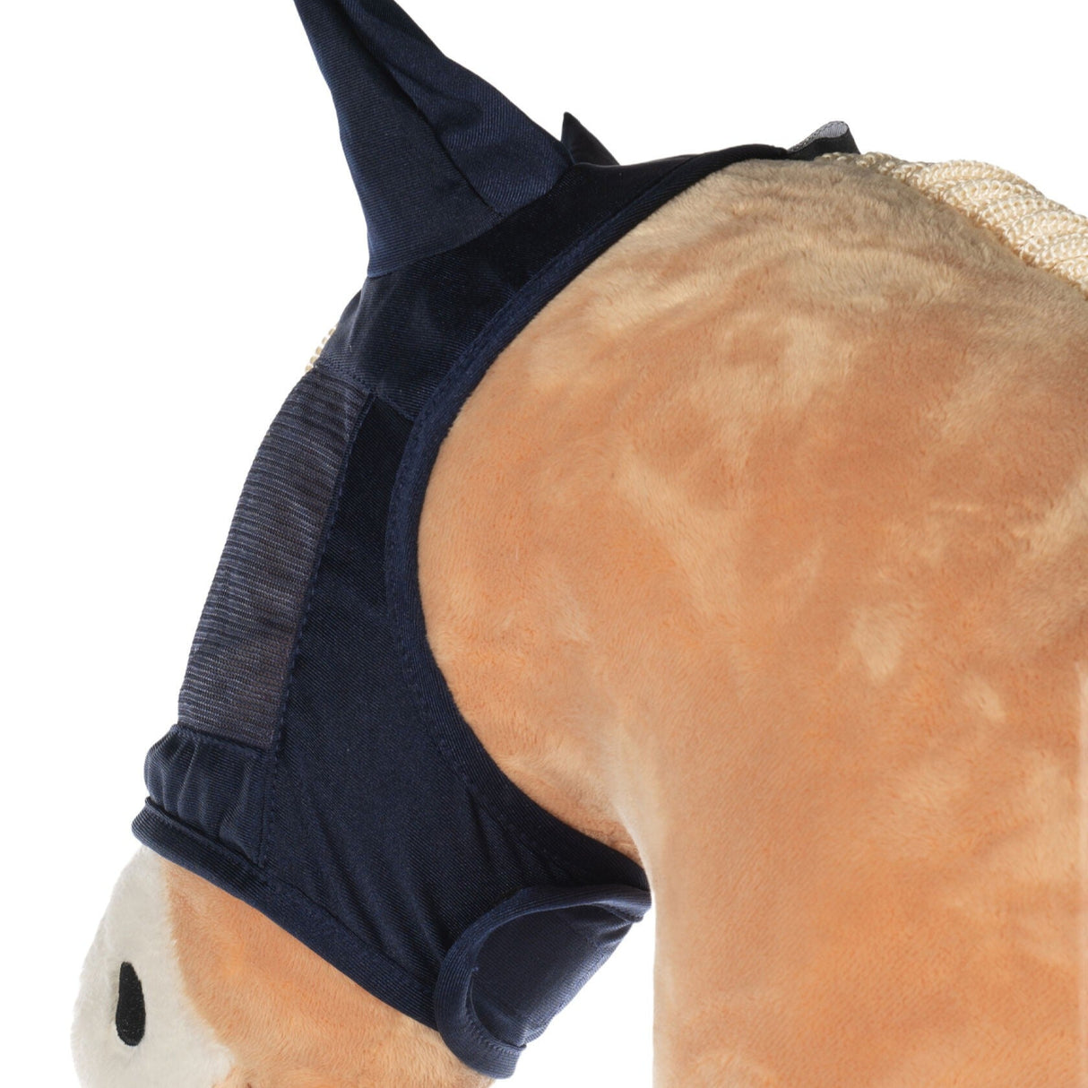 HKM Anti-Fly Mask -Hobby Horsing- #colour_deep-blue