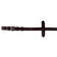 HKM Reins Anatomic -Super Soft- #colour_dark-brown