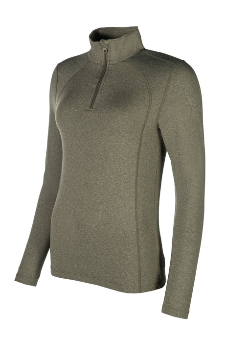 HKM Ladies Functional Shirt -Essentials Winter- #colour_olive-green