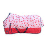 HKM 600D Light Lining Turnout Rug -Lollipop- #colour_rose-red