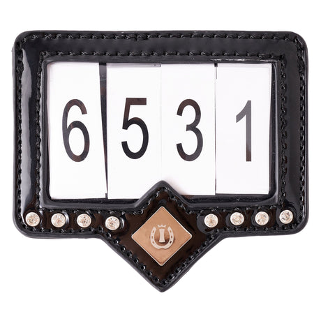 Imperial Riding Show and Glow Competition Number #colour_black-rose-gold