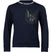 HKM Children's Longsleeve Shirt -Maui- #colour_deep-blue