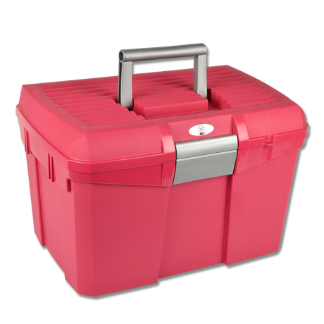 Waldhausen Lockable Grooming Box #colour_raspberry-grey