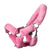 HKM Head Collar with Faux Fur -Hobby Horsing- #colour_rose
