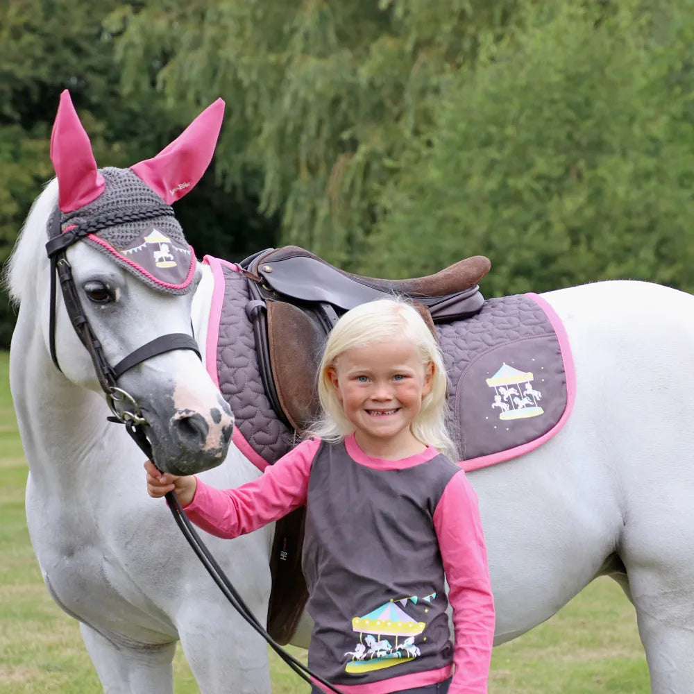 Merry Go Round Long Sleeve T-Shirt by Little Rider