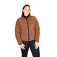 Hy Equestrian Elevate Style Teddy Fleece Jacket #colour_brown