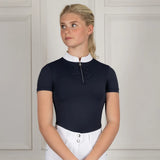 Coldstream Hermitage Diamante Show Shirt #colour_navy