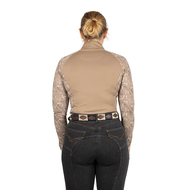 Hy Equestrian Elevate Heritage Base Layer #colour_fossil