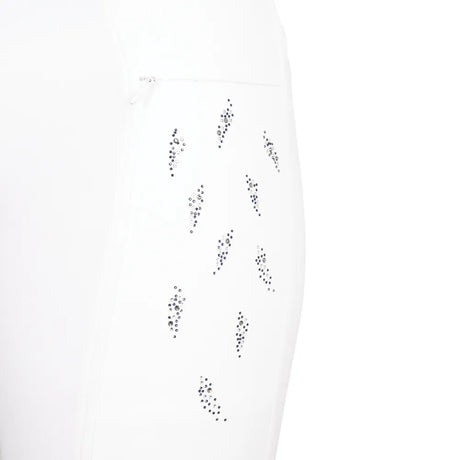 Hy Equestrian Roka Reign Riding Tights #colour_white