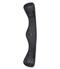 Waldhausen Short Contour Leather Girth #colour_black