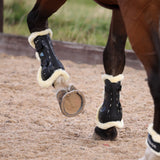 Shires ARMA Carbon SupaFleece Tendon Boots #colour_black