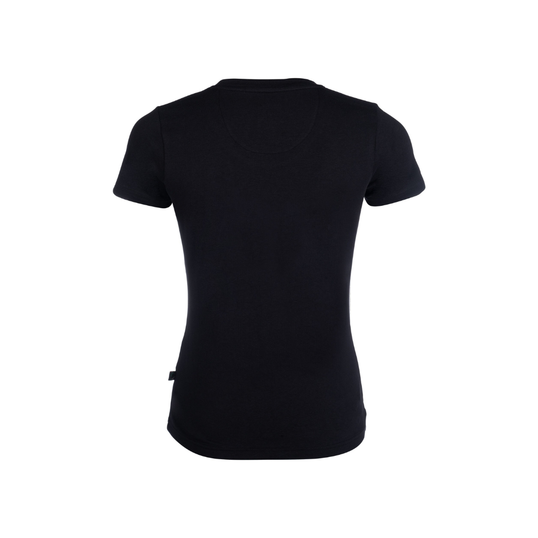 HKM Women's T-Shirt -Livigno Horse Head- #colour_black