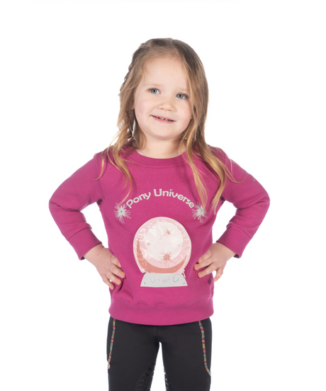 HKM Children's Sweatshirt -Polly- #colour_magenta